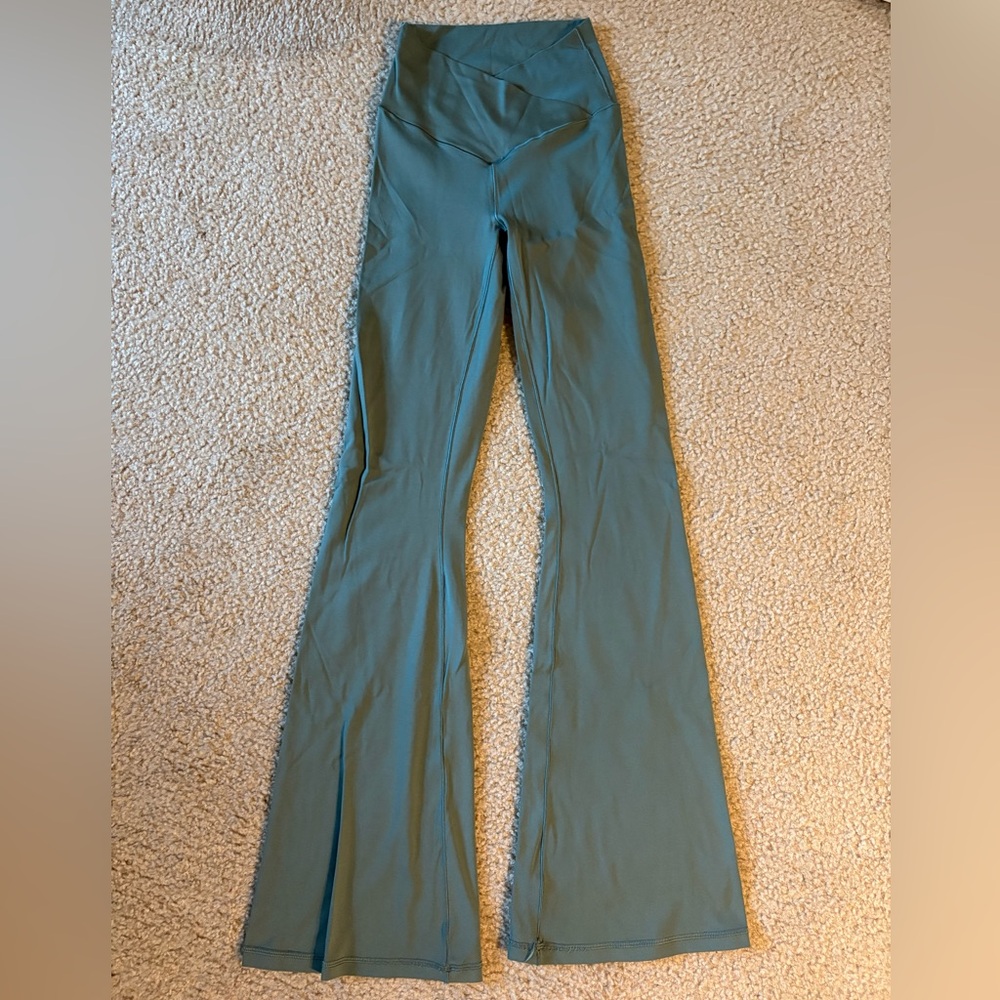 Aerie Crossover Flare Leggings